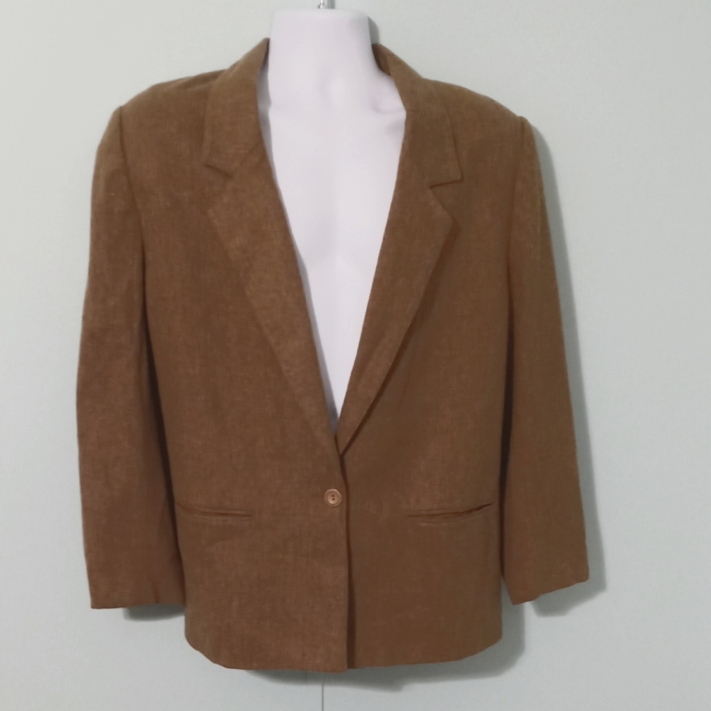 Personal II Men's Business/Sports Jacket 100%Wool‎ 1 Small Hole in Liner